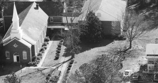Vintage Aerial photo from 1991 in Northampton County, NC