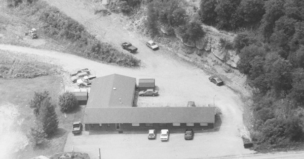 Vintage Aerial photo from 1995 in Fayette County, PA
