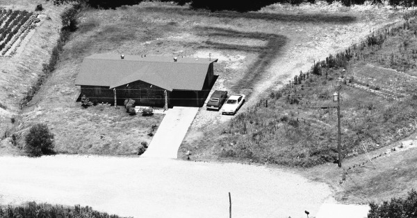 Vintage Aerial photo from 1984 in Warren County, MS