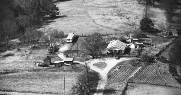 Vintage Aerial photo from 1983 in Tuscaloosa County, AL