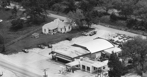 Vintage Aerial photo from -1986 in Carroll County, GA