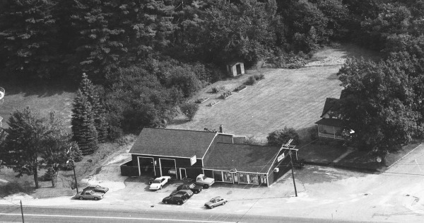 Vintage Aerial photo from 1990 in Sullivan County, NH