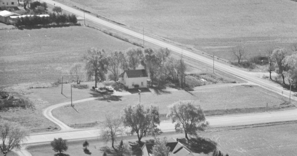 Vintage Aerial photo from 1979 in Wood County, WI