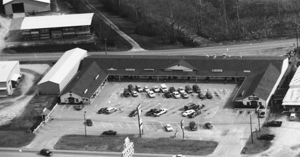 Vintage Aerial photo from 1993 in White County, GA