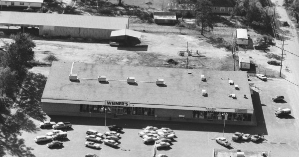 Vintage Aerial photo from 1985 in Liberty County, TX