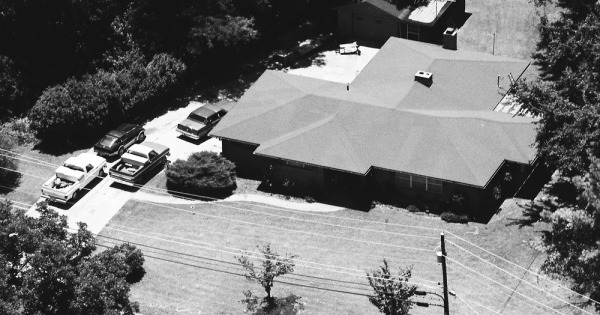 Vintage Aerial photo from 1984 in Warren County, MS