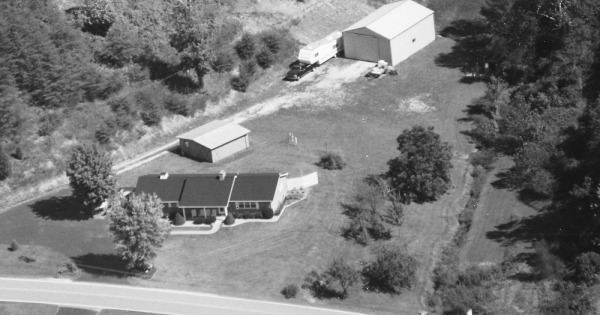 Vintage Aerial photo from 2000 in Morgan County, KY