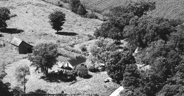 Vintage Aerial photo from 1972 in Allamakee County, IA