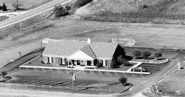 Vintage Aerial photo from 1983 in Hendricks County, IN