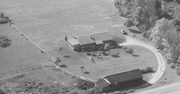 Vintage Aerial photo from 1994 in Broome County, NY