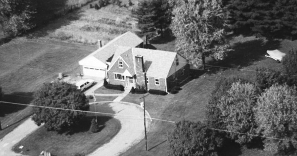 Vintage Aerial photo from 1982 in Clark County, OH