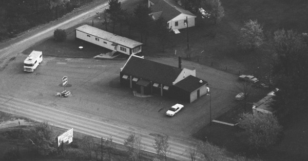 Vintage Aerial photo from 1986 in Belmont County, OH