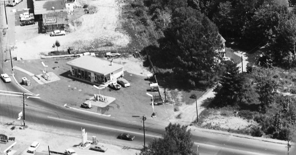 Vintage Aerial photo from 1965 in Rockingham County, NH