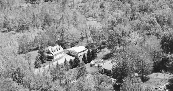 Vintage Aerial photo from 1979 in Somerset County, PA