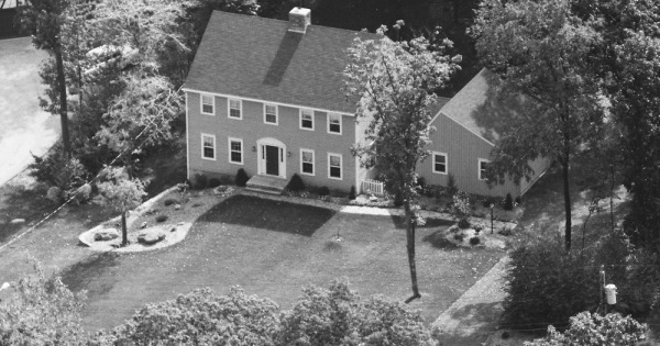 Vintage Aerial photo from 1986 in New Haven County, CT