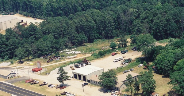 Vintage Aerial photo from 2002 in Newberry County, SC