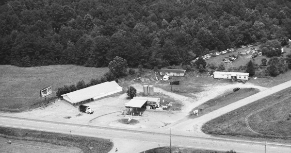 Vintage Aerial photo from 1992 in Jackson County, GA
