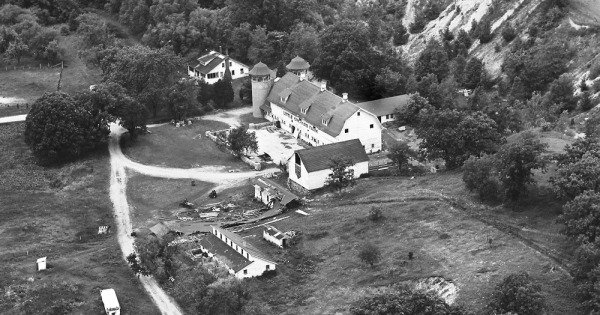 Vintage Aerial photo from 1965 in Lake County, IL