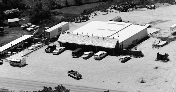 Vintage Aerial photo from 1987 in Garvin County, OK