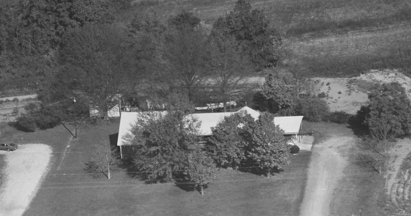 Vintage Aerial photo from -1986 in Catawba County, NC