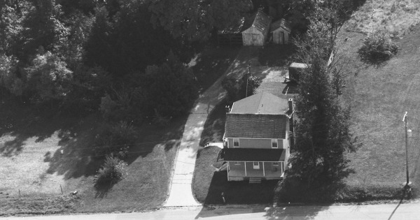 Vintage Aerial photo from 1987 in York County, PA