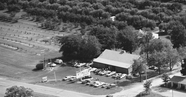 Vintage Aerial photo from 1978 in Licking County, OH