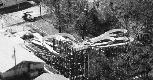 Vintage Aerial photo from 1988 in Ashtabula County, OH