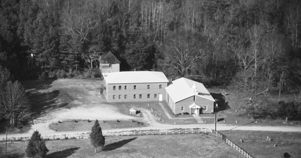 Vintage Aerial photo from 1982 in Lancaster County, SC