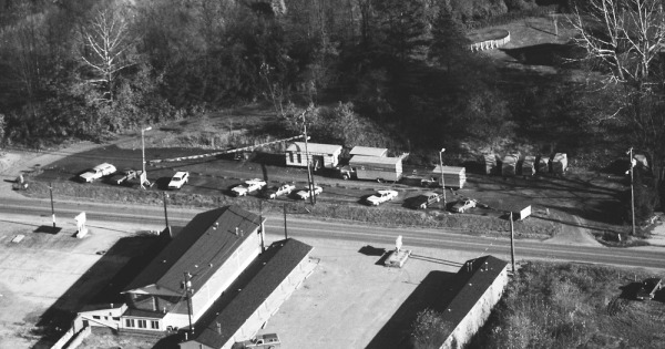 Vintage Aerial photo from 1984 in Mingo County, WV