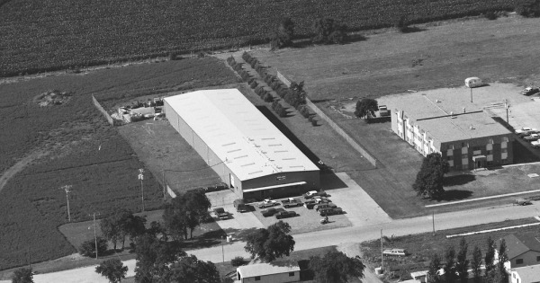 Vintage Aerial photo from 1984 in Buffalo County, NE