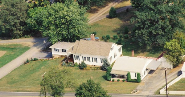 Vintage Aerial photo from 2002 in Mifflin County, PA
