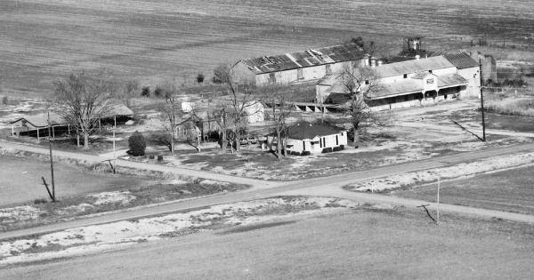 Vintage Aerial photo from 1984 in Pemiscot County, MO