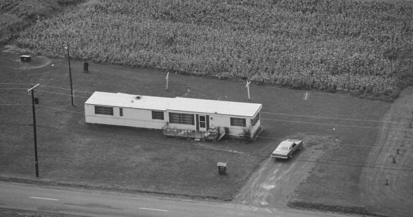 Vintage Aerial photo from 1980 in Perry County, PA
