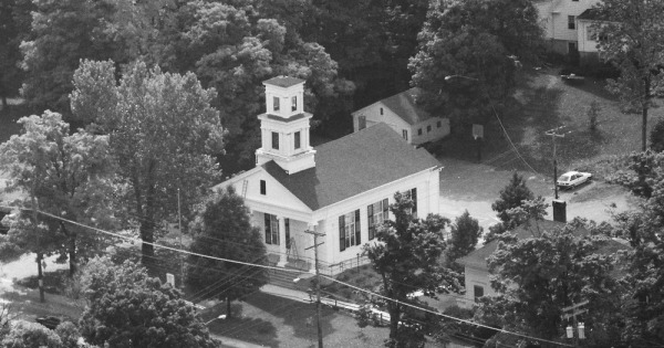 Vintage Aerial photo from 1986 in New Haven County, CT
