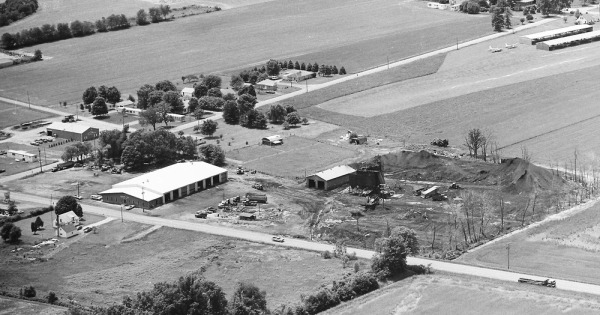Vintage Aerial photo from 1979 in Tuscarawas County, OH