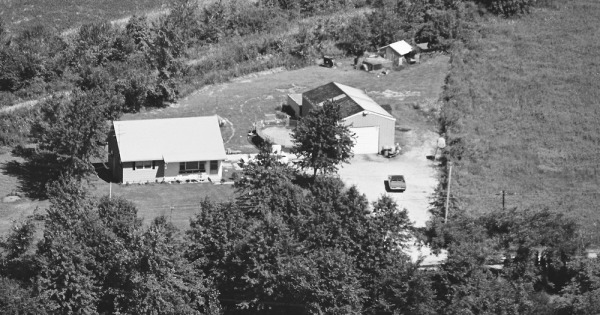 Vintage Aerial photo from 1981 in Lorain County, OH