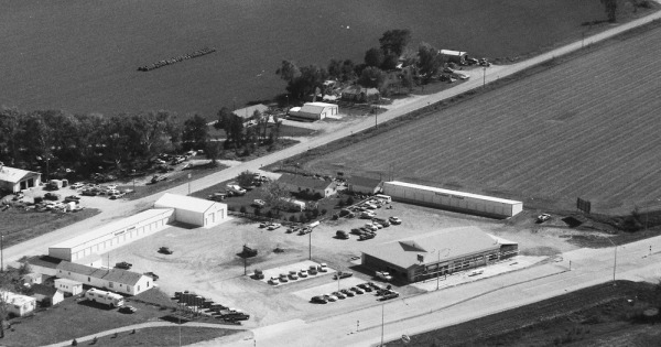 Vintage Aerial photo from 1994 in Cedar County, NE